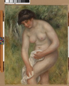 Desnudo, Fondo Verde, 1902